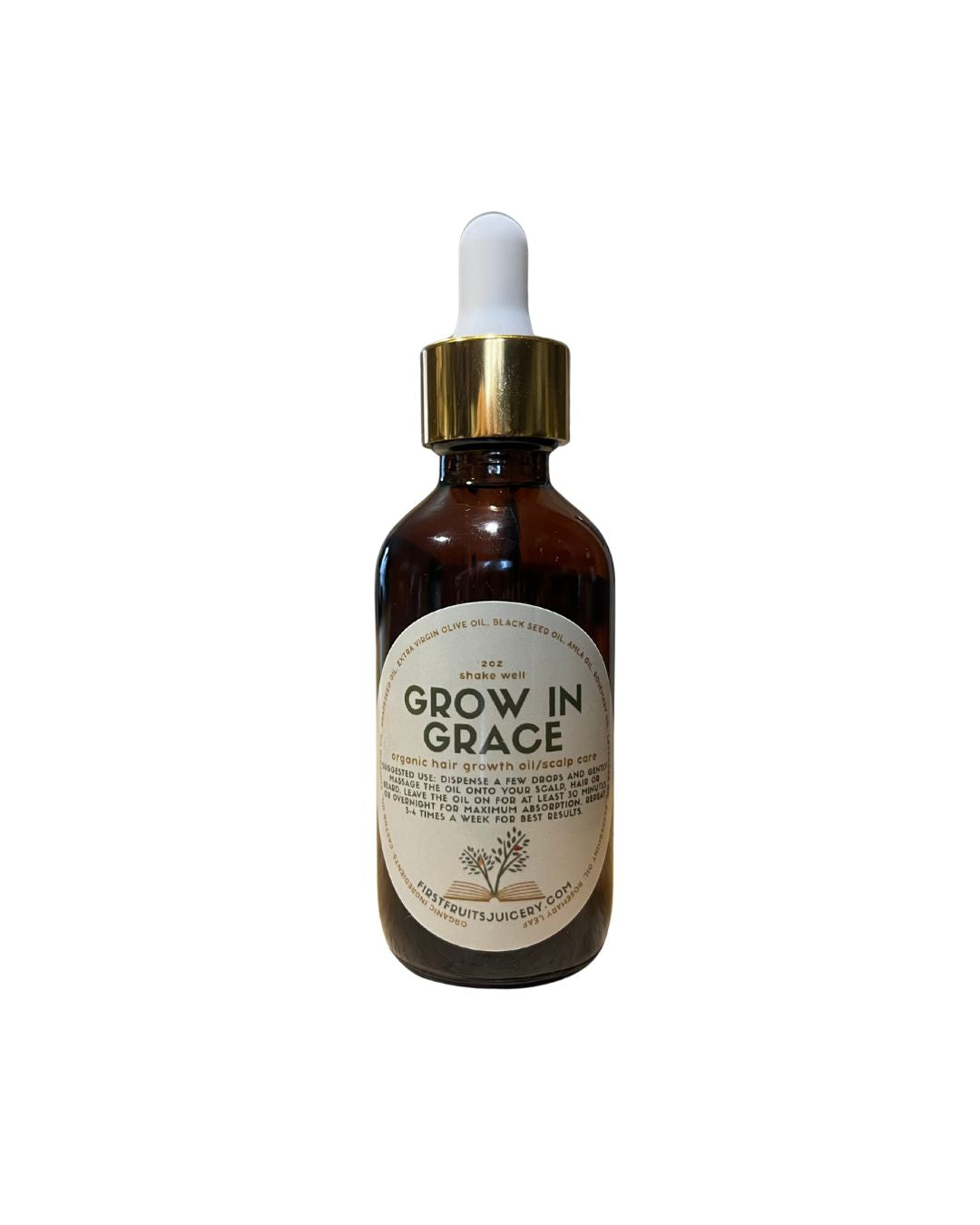Grow In Grace organic hair growth oil/scalp care